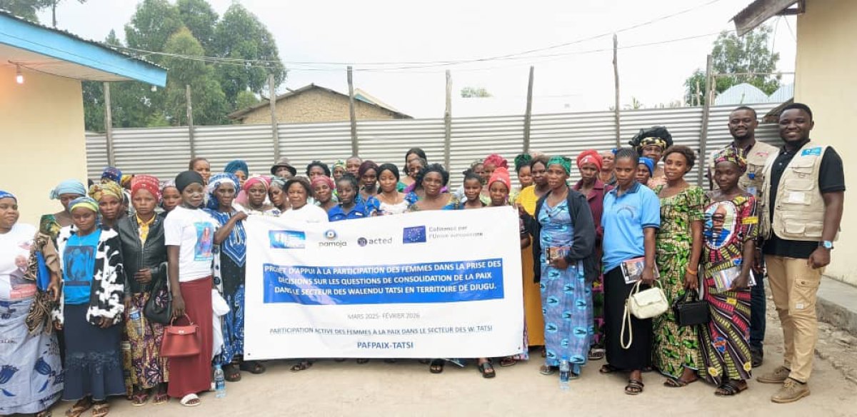 FADEM renforce les compétences de 50 femmes sur la résolution 1325 et des notions complémentaires