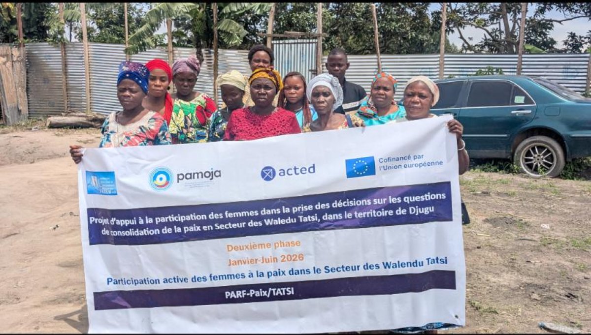 Ituri : grâce à un projet implémenté par Fadem, l'implication active des femmes démontrée dans les questions de paix